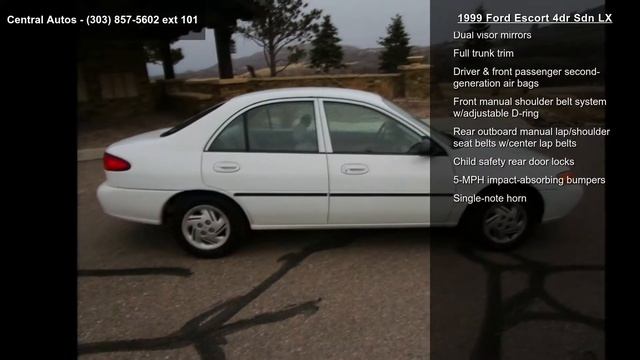 1999 Ford Escort 4dr Sdn LX смотреть онлайн