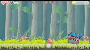 Red ball 4  reverse All Bosses 3 части + яркий экран