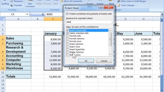 Excel protecting cells - How to protect cells in Microsoft Excel 2010, 2013, 2016, Office365 смотреть онлайн