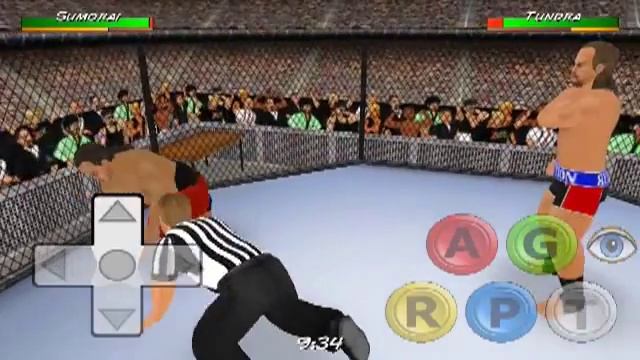 Wrestling Revolution 3D. Sumorai vs Tundra смотреть онлайн