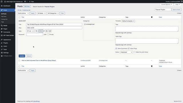 How to Change Post Publish Date on WordPress смотреть онлайн