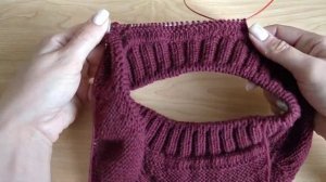 Точки разворота по укорочееным рядам (Немецкая петля)