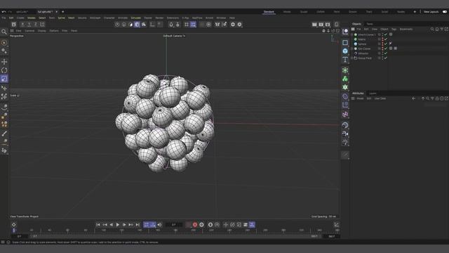 Dynamic Sphere Emojis wrapped with Cloth Simulation in Cinema 4D & Redshift смотреть онлайн