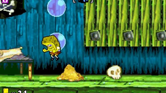 Let's Play Spongebob Squarepants: Revenge of the Flying Dutchman (GBA), ep 8: Make a wish смотреть онлайн