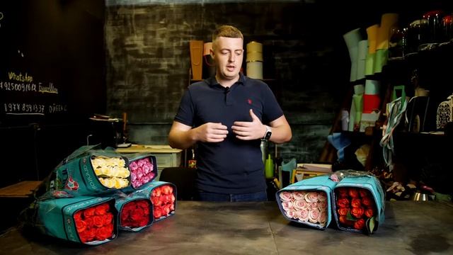 GFG | ЦВЕТЫ ОПТОМ. Роза, микс • плантация Anni Roses • Эквадор смотреть онлайн