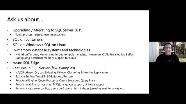 Ask the Team: SQL Server | COM02 смотреть онлайн
