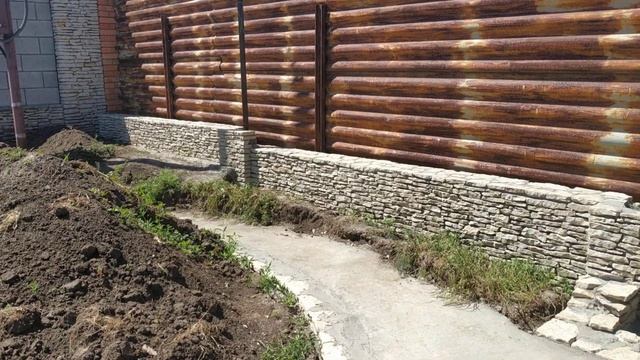 Мой двор 23.05.21 строится. песчаник. ландшафт смотреть онлайн