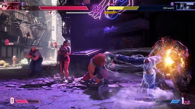 Street Fighter 6 - Jamie Vs Rashid (Very Hard) ~ Level 8 смотреть онлайн