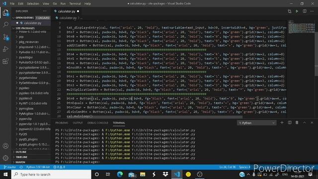 Build your own calculator using python смотреть онлайн