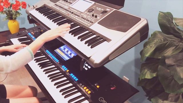 SELF CONTROL - Laura Branigan - Cover on Yamaha Genos смотреть онлайн