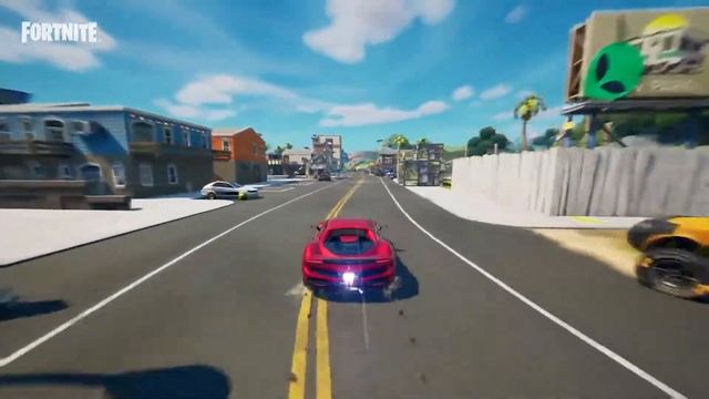 Ferrari 296 GTB на острове Fortnite новое транспортное средство смотреть онлайн