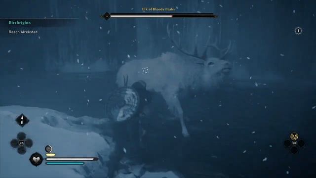 Elk of Bloody Peaks Location - World Event - ASSASSIN'S CREED VALHALLA (No Commentary) смотреть онлайн