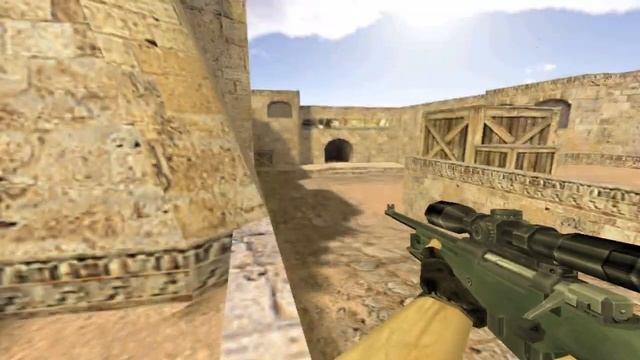 CS 1.6 ~ useful wallbangs on de_dust2 смотреть онлайн