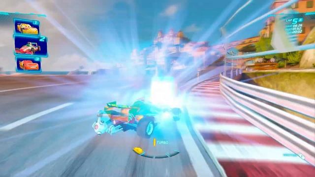 Cars 2 The Video Game | Francesco Hotrod - Battle Race (Going Ballistic) | Casino Tour 8 Laps смотреть онлайн