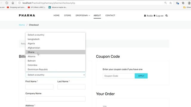 Online Pharmacy Website with Php смотреть онлайн