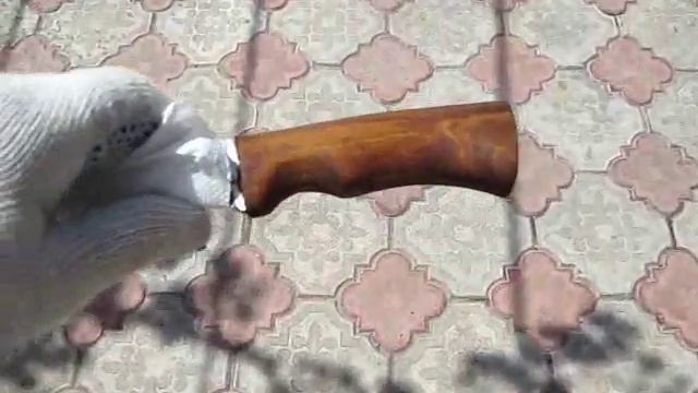 Рукоять из Акации.Интересно получилось.. смотреть онлайн