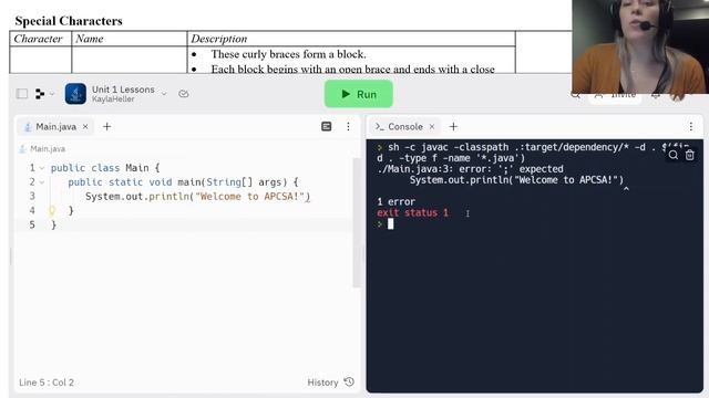 AP CSA - Unit 1 Primitive Types - Lesson 1: Welcome to Java! смотреть онлайн