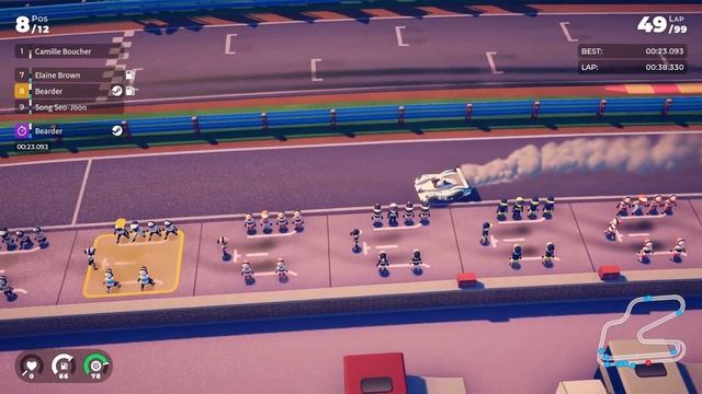 99 Lap Endurance Race 500% Damage Circuit Superstars - Conquest At Sugar Hill смотреть онлайн