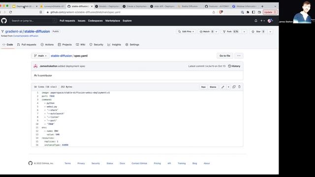 Tech Talk: Deploying the Stable Diffusion Web UI смотреть онлайн