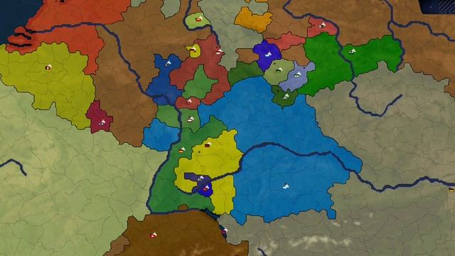 Таймлайн Баварии | age of history bloody Europe | самый скучный таймлайн смотреть онлайн