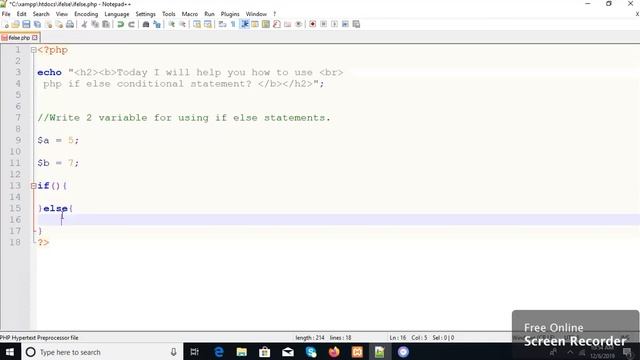PHP If Else Conditional Statement Tutorial II PHP Tutorial For Beginners смотреть онлайн