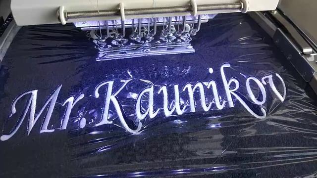 Вышивка на халате от магазина подарков Yrvi смотреть онлайн