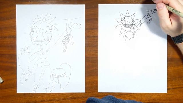How to draw Daycare Attendant (FNaF: Security Breach) смотреть онлайн