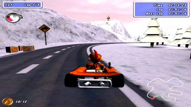 Moorhuhn Kart Thunder (2008) (PC) - Longplay (4K 60FPS) смотреть онлайн