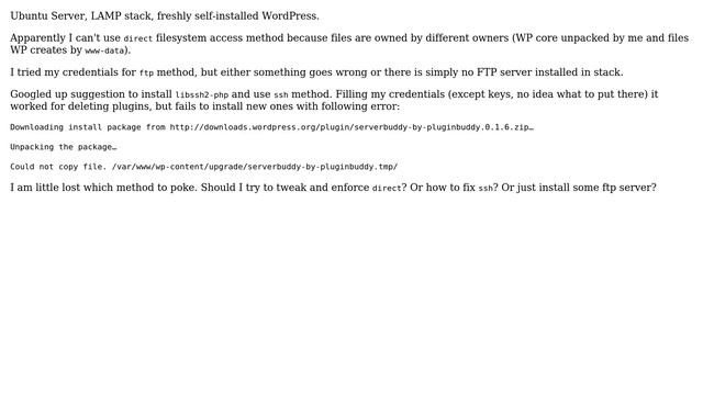Wordpress: How to configure WP filesystem access in Linux (Ubuntu Server)? (2 Solutions!!) смотреть онлайн
