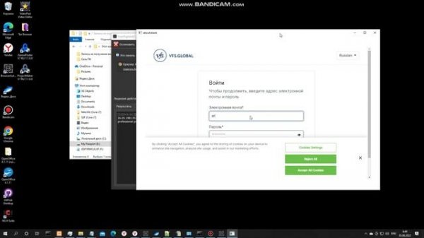 Программа для работы с сайтом visa.vfsglobal.com