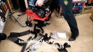 Культиваторы +в Красноярске BRAIT BR-65  Культиватор Распаковка Обзор Отзывы