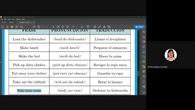 CLASE 04: Past Continuous / Housework / Make or Do. смотреть онлайн