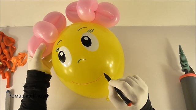 ДЕВОЧКА ИЗ ШАРИКОВ фигурки из шаров на выпускной Easy Balloon Girl TUTORIAL смотреть онлайн