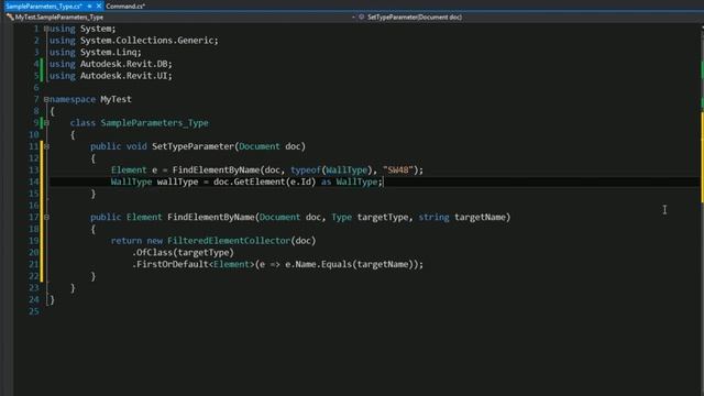 Revit API C# Beginner's Guide Set Type Parameter смотреть онлайн