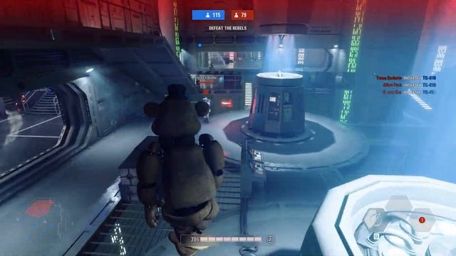Star Wars Battlefront 2 - Freddy Fazbear Gameplay | SWBF2 Mods смотреть онлайн