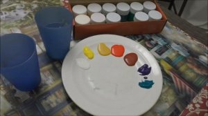 Создаем палитру, как пользоваться гуашью