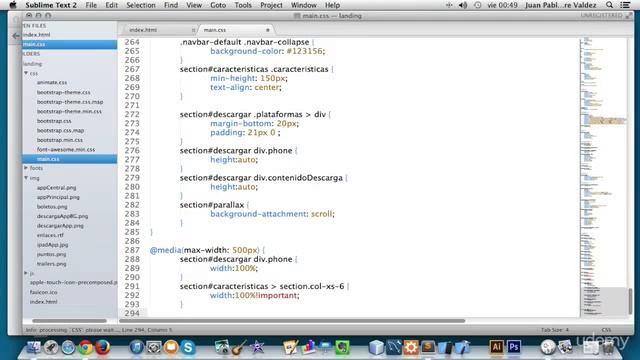 Página Web HTML5 CSS3 Java Script Vídeo 24 смотреть онлайн