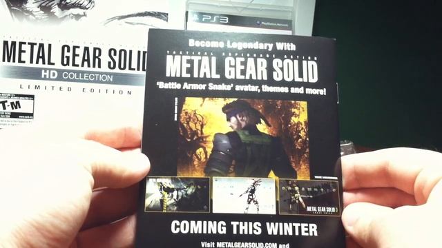 Metal Gear Solid HD Collection - Limited Edition (Sony PS3) | Unboxing 45 | HD смотреть онлайн