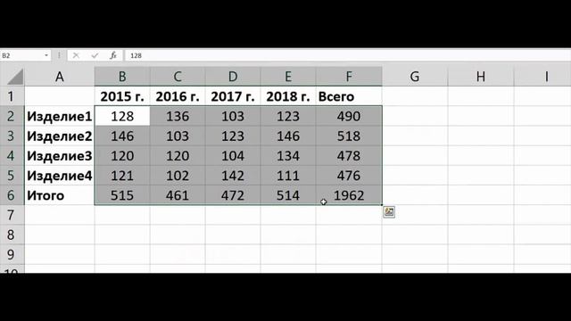 Excel Kung Fu - Быстро рассчитать суммарные итоги по столбцам и строкам | Станислав Кондрашов смотреть онлайн