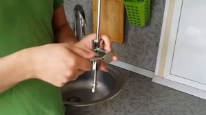 Как разобрать кран от фильтра Гейзер - Био