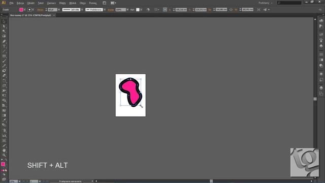 Jak skalować obrys i efekty w Illustrator?/How to scale stroke and effects in Illustrator? смотреть онлайн