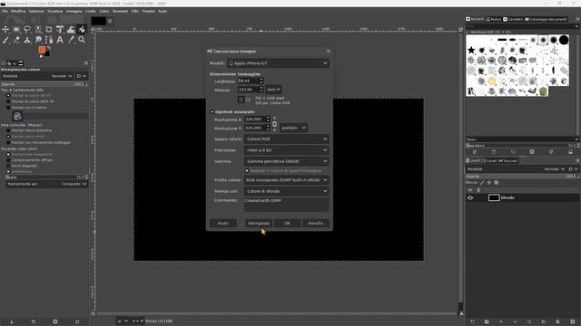 GIMP - Lezione 02 - File, Formati, Nuovo Documento, Nuova Immagine, Dimensione, Qualità, Pixel, DPI смотреть онлайн