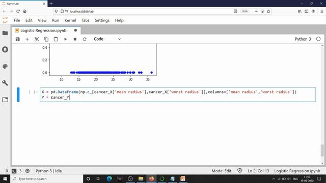 Python Programming | 28 | Logistic Regression in Python | Venky смотреть онлайн