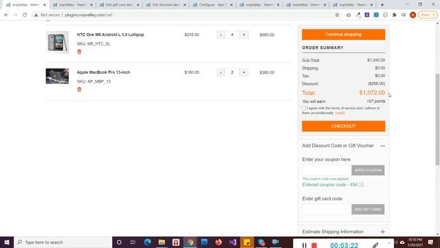 nopCommerce Ajax Shopping Cart Plugin for website смотреть онлайн