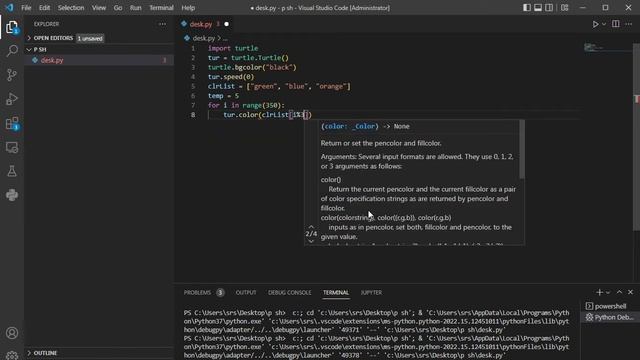 how to make a 5 design with python turtle graphics|with coding|ideas for python turtle graphics смотреть онлайн