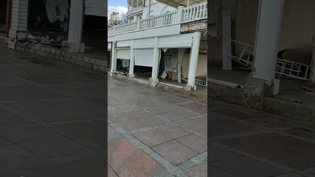 Последствия шторма в Севастопольской бухте. смотреть онлайн