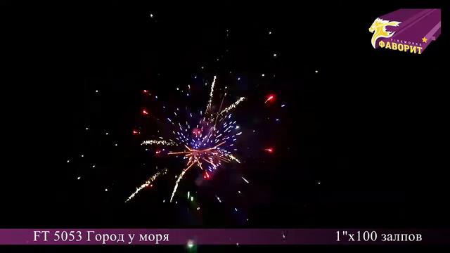 Фейерверк ГОРОД У МОРЯ (1''х100) FT 5053 смотреть онлайн