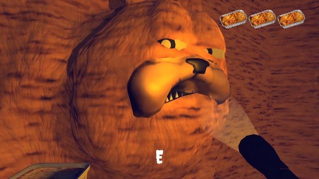 I'm Sorry Jon I Was So Hungry - Feed Lasagna to Creepy Garfield in Meme Game #Gorefield смотреть онлайн