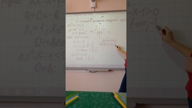Алгебра. 8 класс. Квадратные неравенства. смотреть онлайн