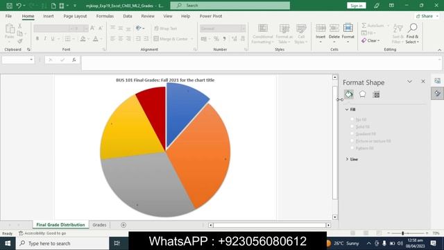 Exp19_Excel_Ch03_ML2_Grades | Excel Chapter 3 Mid-Level 2 - Grades смотреть онлайн